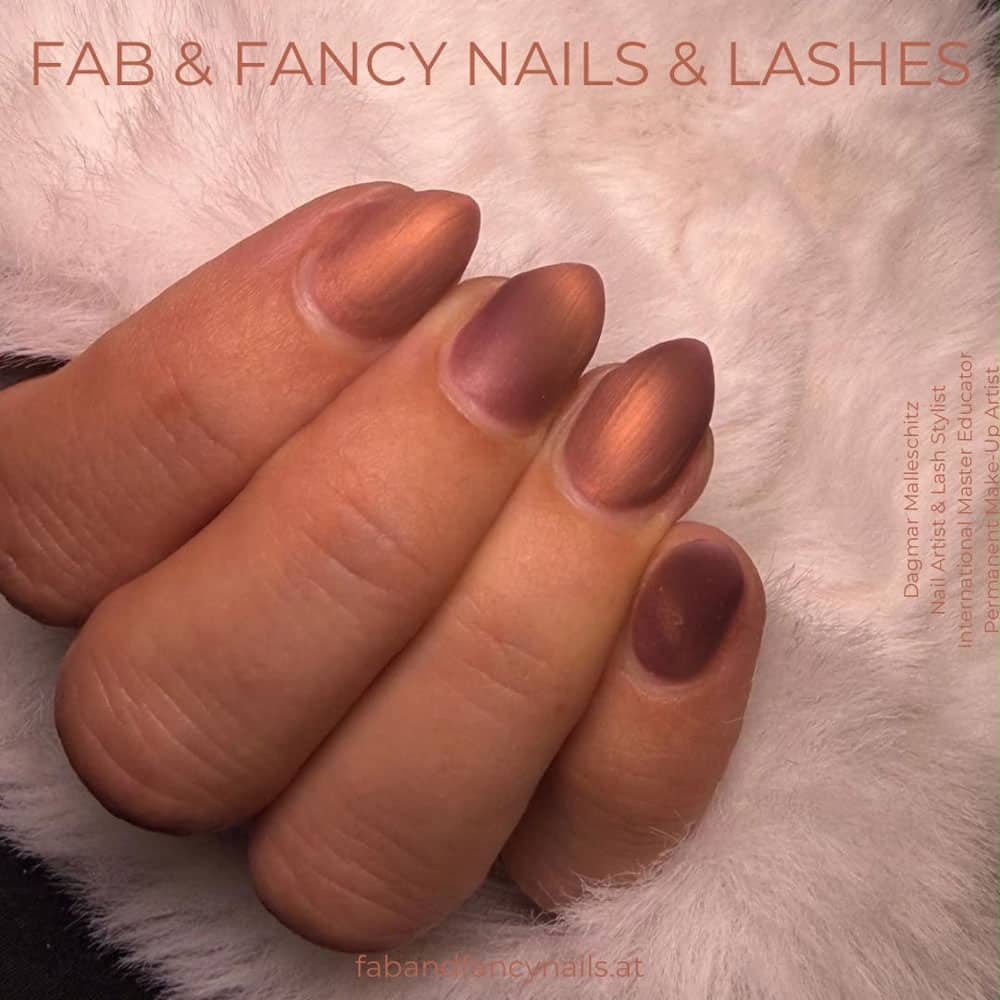 Matte Chrome Nails